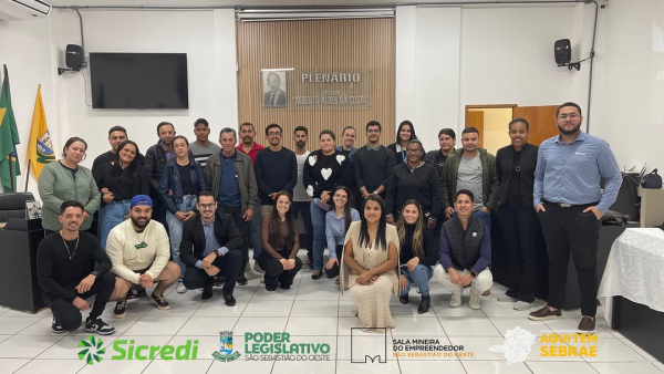 Palestra “Dinheiro. Razão x Emoção”, promovida pela Rede Aqui Tem Sebrae em parceria com o Sicredi.