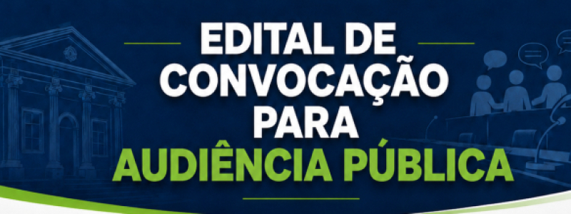 Edital de Convocação para Audiência Pública